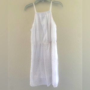 Old navy white eyelet dress for little girls, excellent condition.